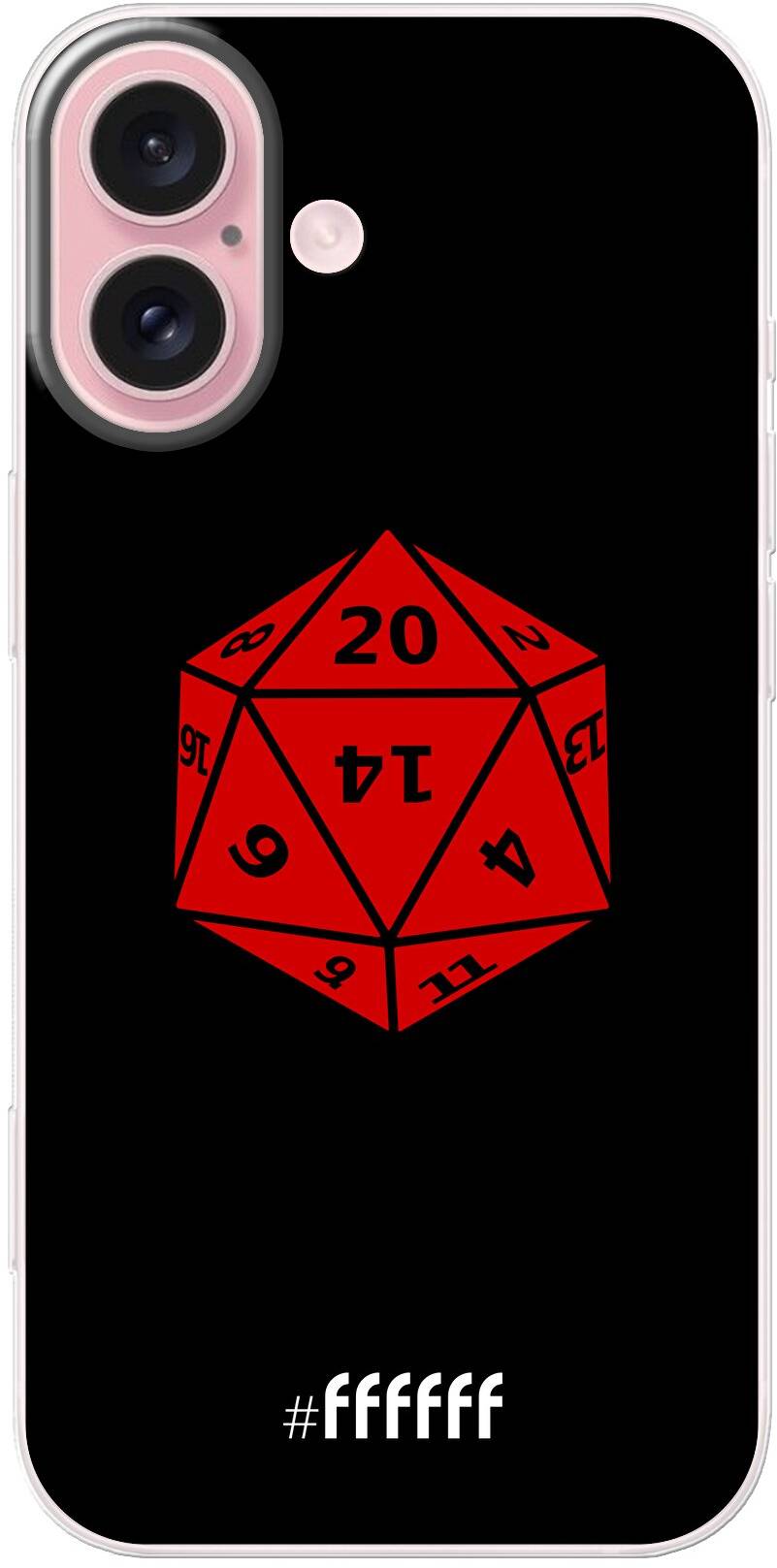 D20 - Black iPhone 16