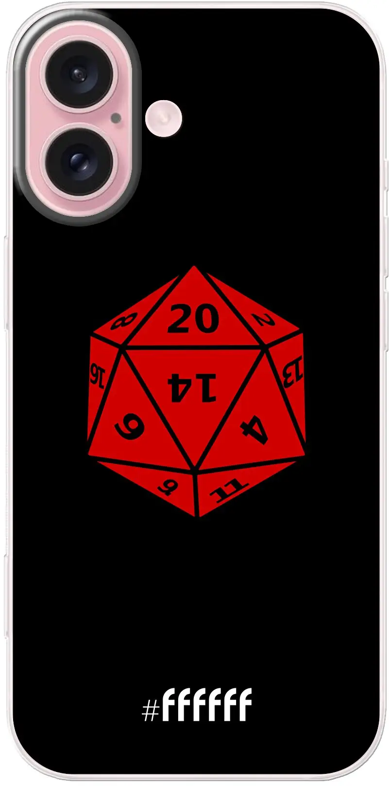 D20 - Black iPhone 16