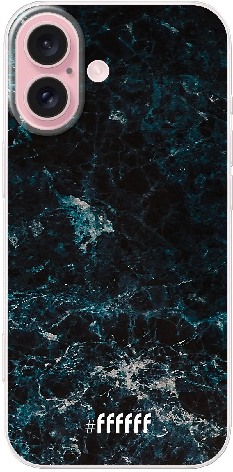 Dark Blue Marble iPhone 16