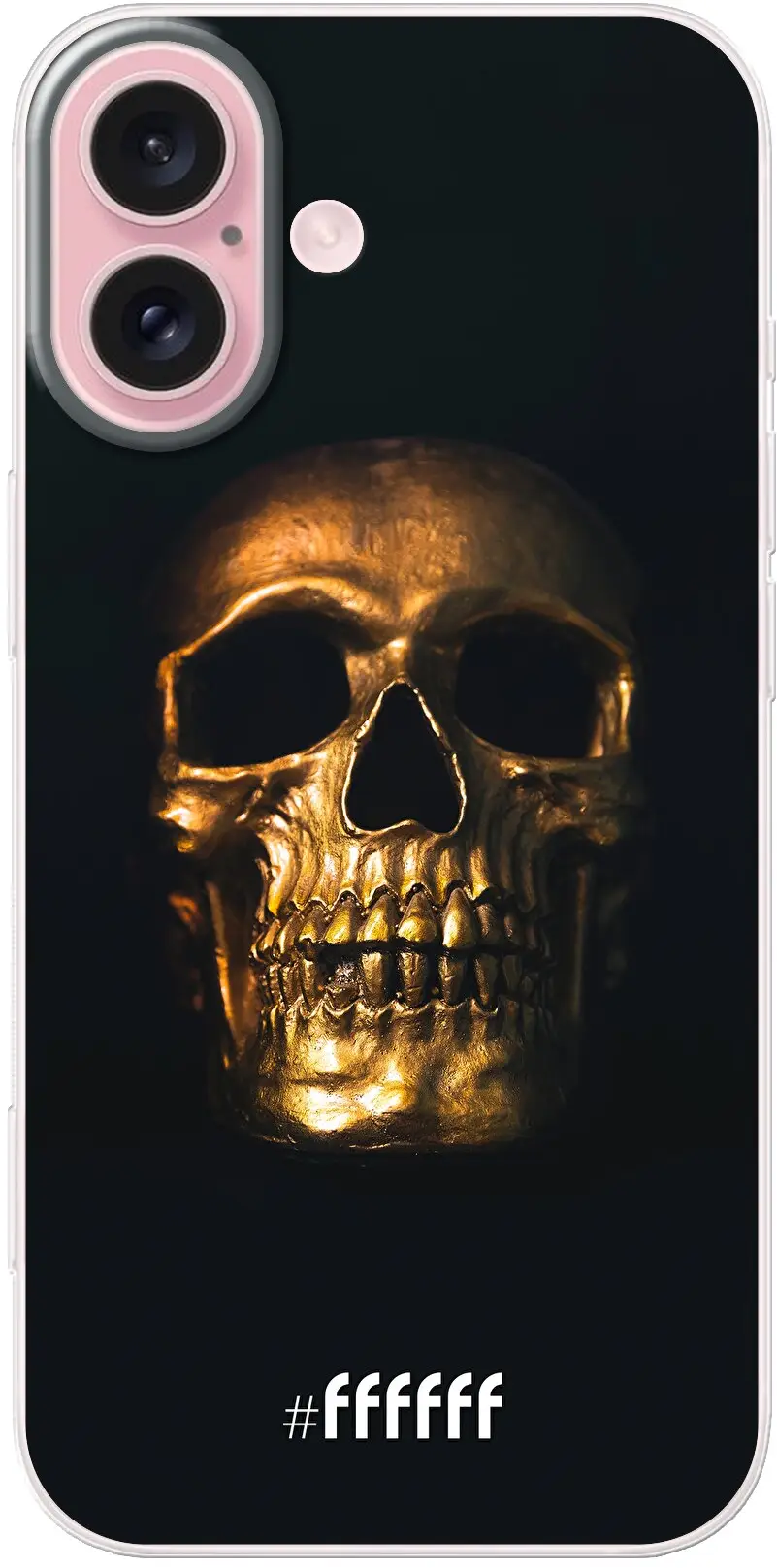 Gold Skull iPhone 16