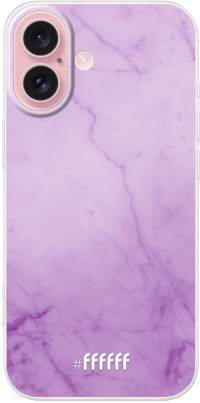 Lilac Marble iPhone 16