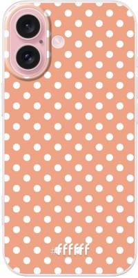 Peachy Dots iPhone 16