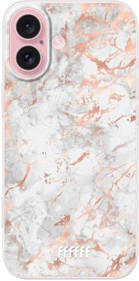 Peachy Marble iPhone 16