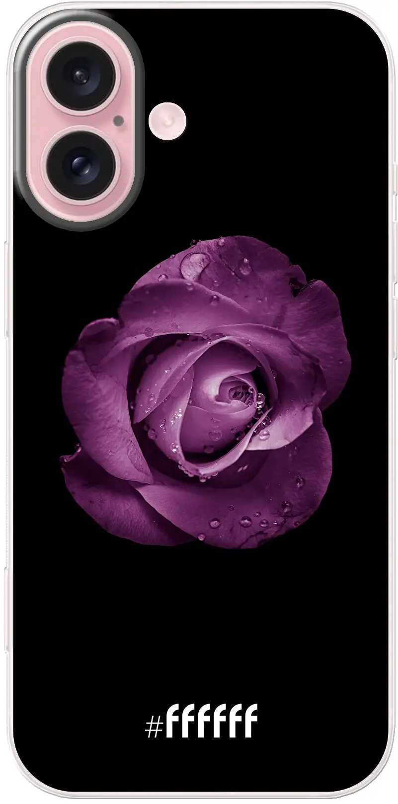 Purple Rose iPhone 16