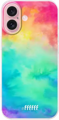 Rainbow Tie Dye iPhone 16