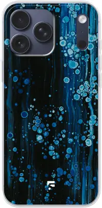 Bubbling Blues iPhone 17 Pro Max