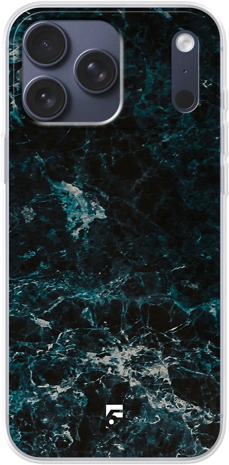 Dark Blue Marble iPhone 17 Pro Max