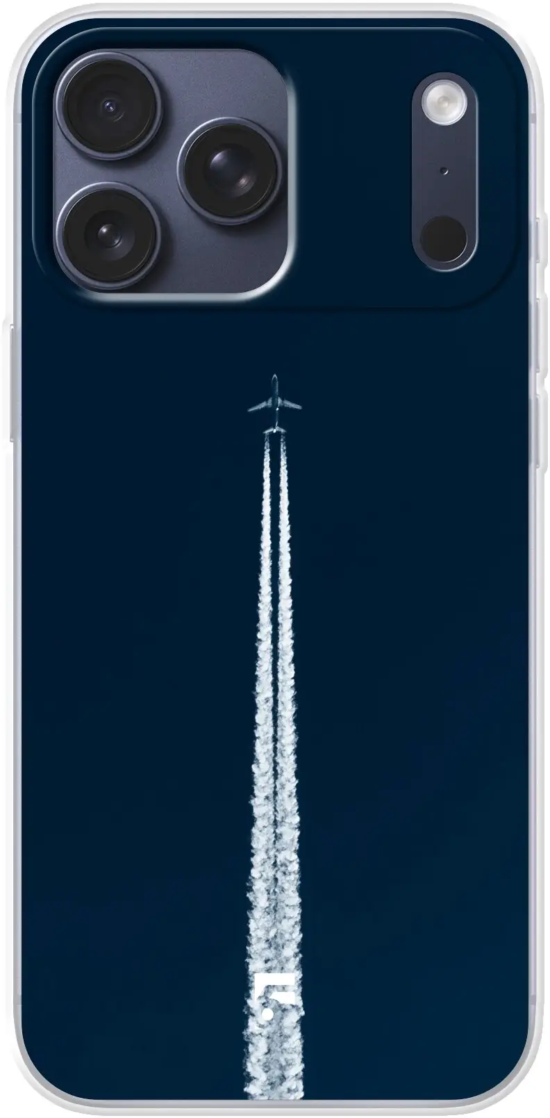 Flying iPhone 17 Pro Max