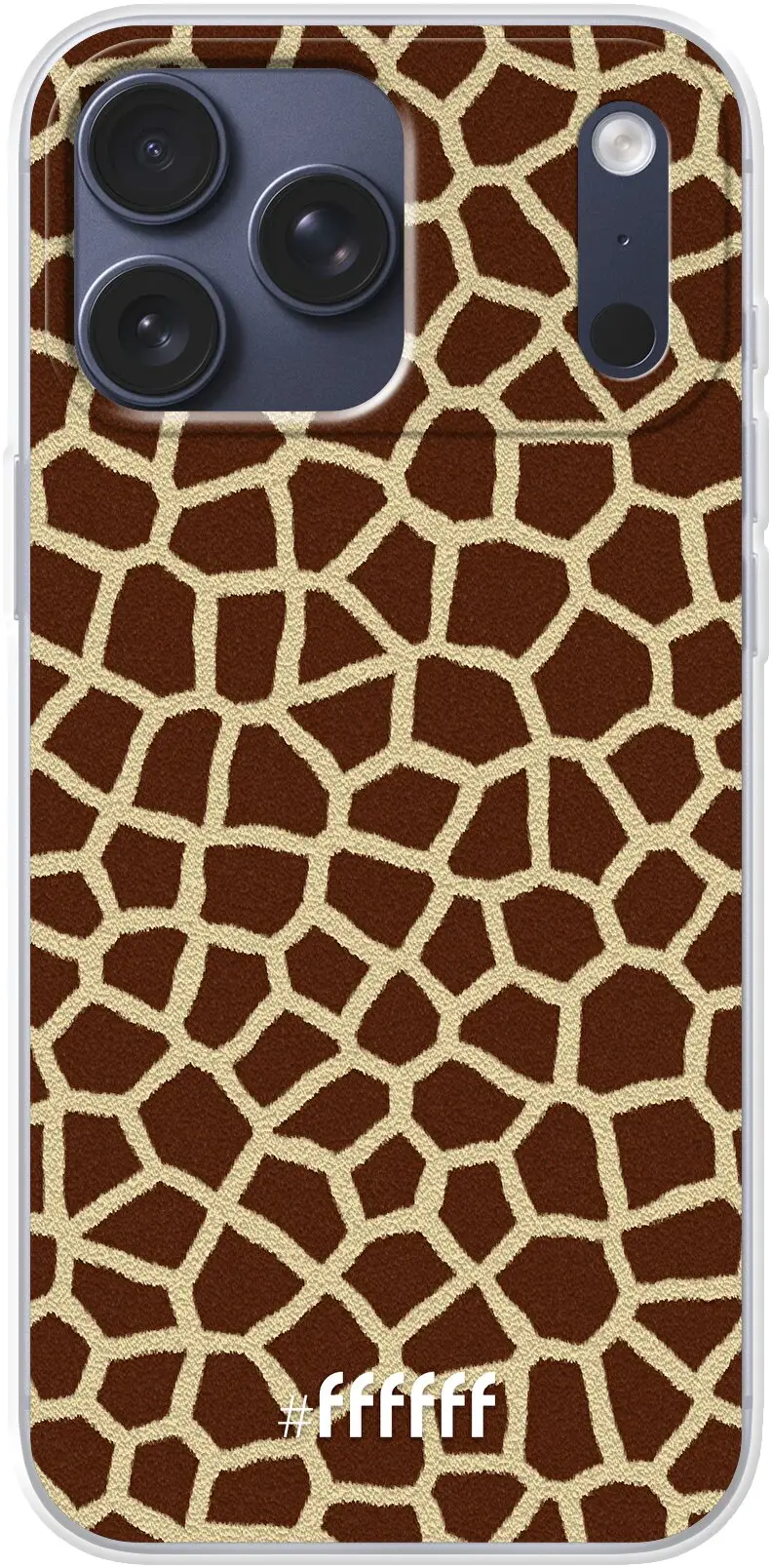 Giraffe Print iPhone 17 Pro Max