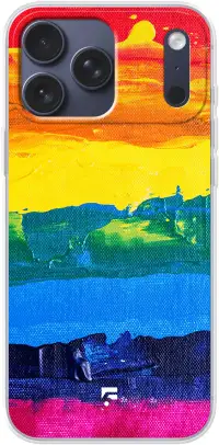 Rainbow Canvas iPhone 17 Pro Max