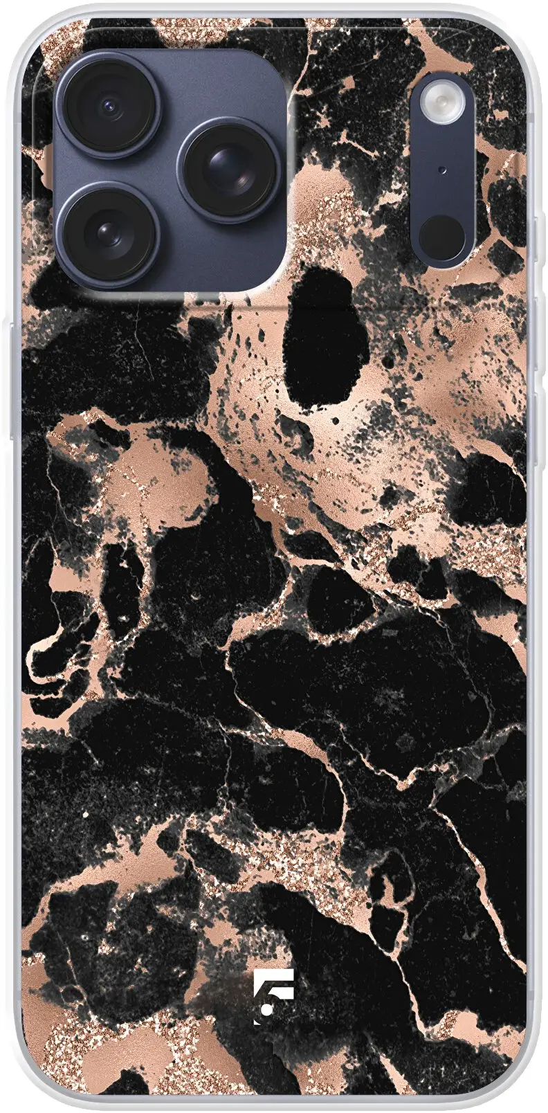 Rose Gold Marble iPhone 17 Pro Max