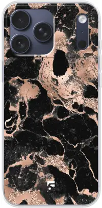 Rose Gold Marble iPhone 17 Pro Max