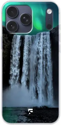 Waterfall Polar Lights iPhone 17 Pro Max