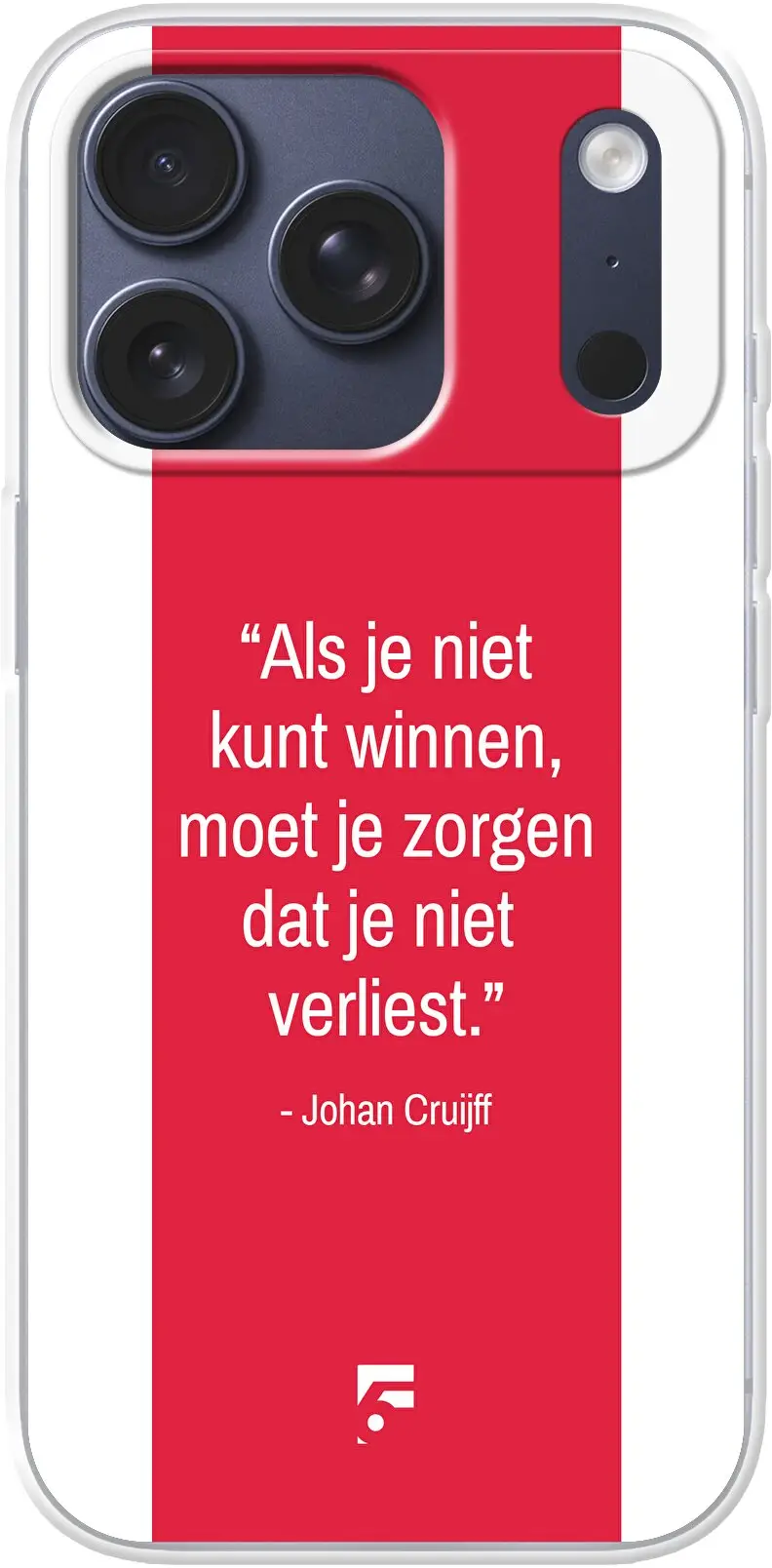 AFC Ajax Quote Johan Cruijff iPhone 17 Pro
