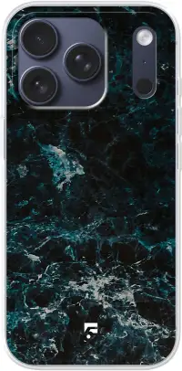 Dark Blue Marble iPhone 17 Pro