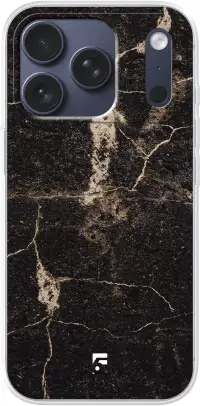 Dark Golden Marble iPhone 17 Pro
