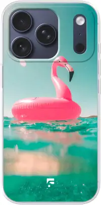 Flamingo Floaty iPhone 17 Pro