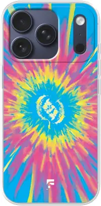 Flower Tie Dye iPhone 17 Pro