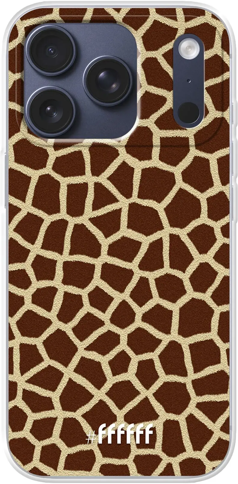 Giraffe Print iPhone 17 Pro