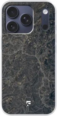 Golden Glitter Marble iPhone 17 Pro