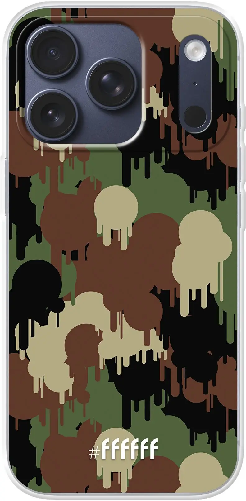 Graffiti Camouflage iPhone 17 Pro