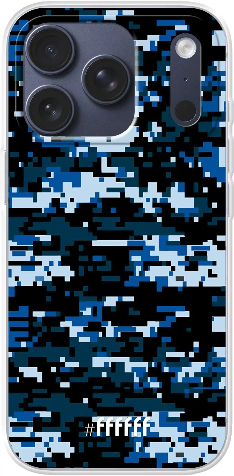 Navy Camouflage iPhone 17 Pro