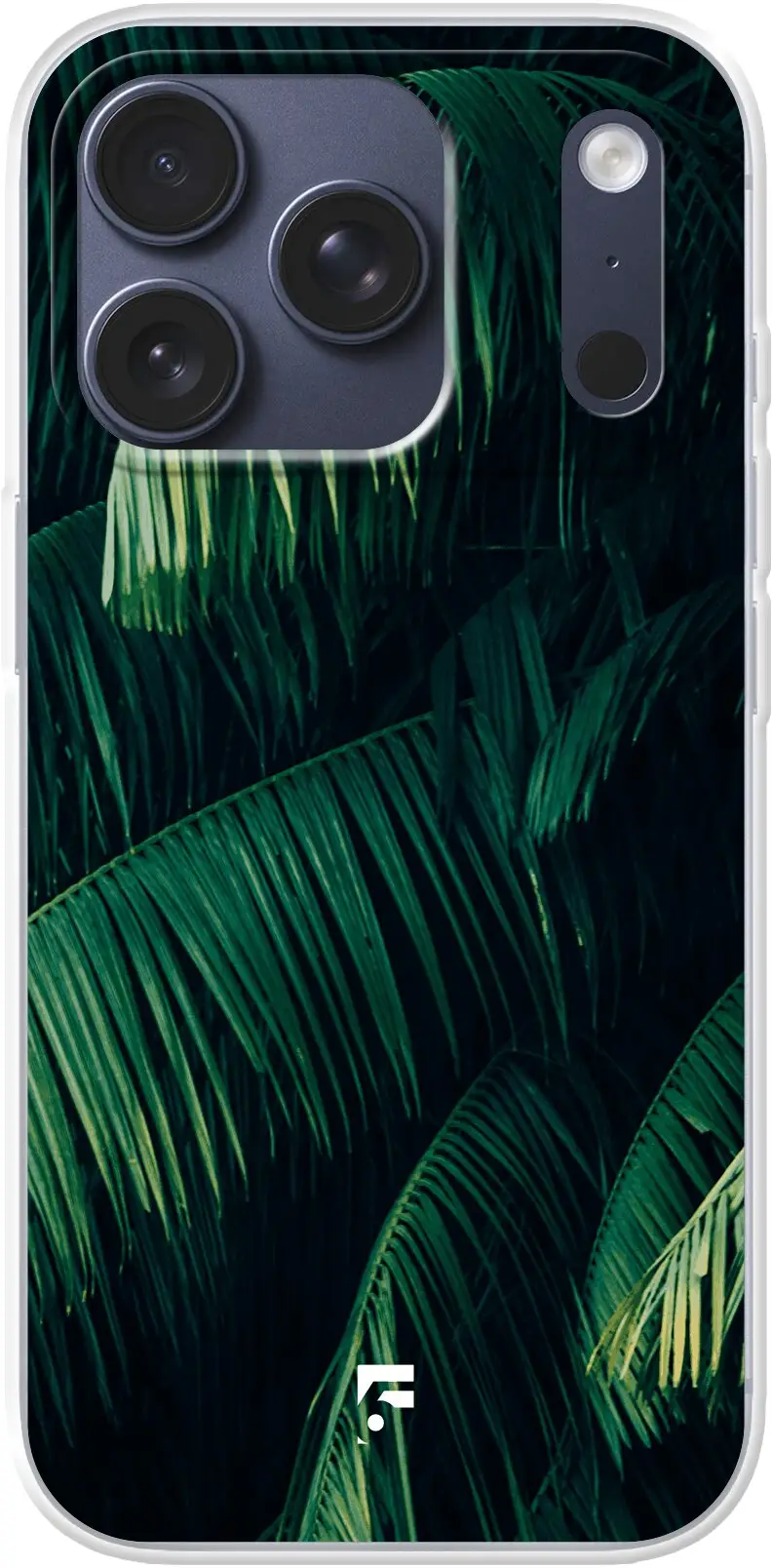 Palm Leaves Dark iPhone 17 Pro