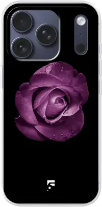 Purple Rose iPhone 17 Pro