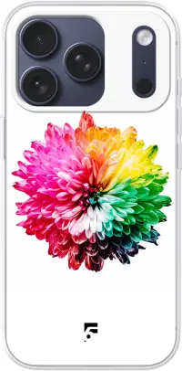 Rainbow Pompon iPhone 17 Pro