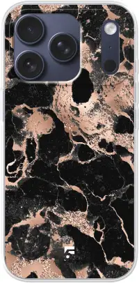 Rose Gold Marble iPhone 17 Pro