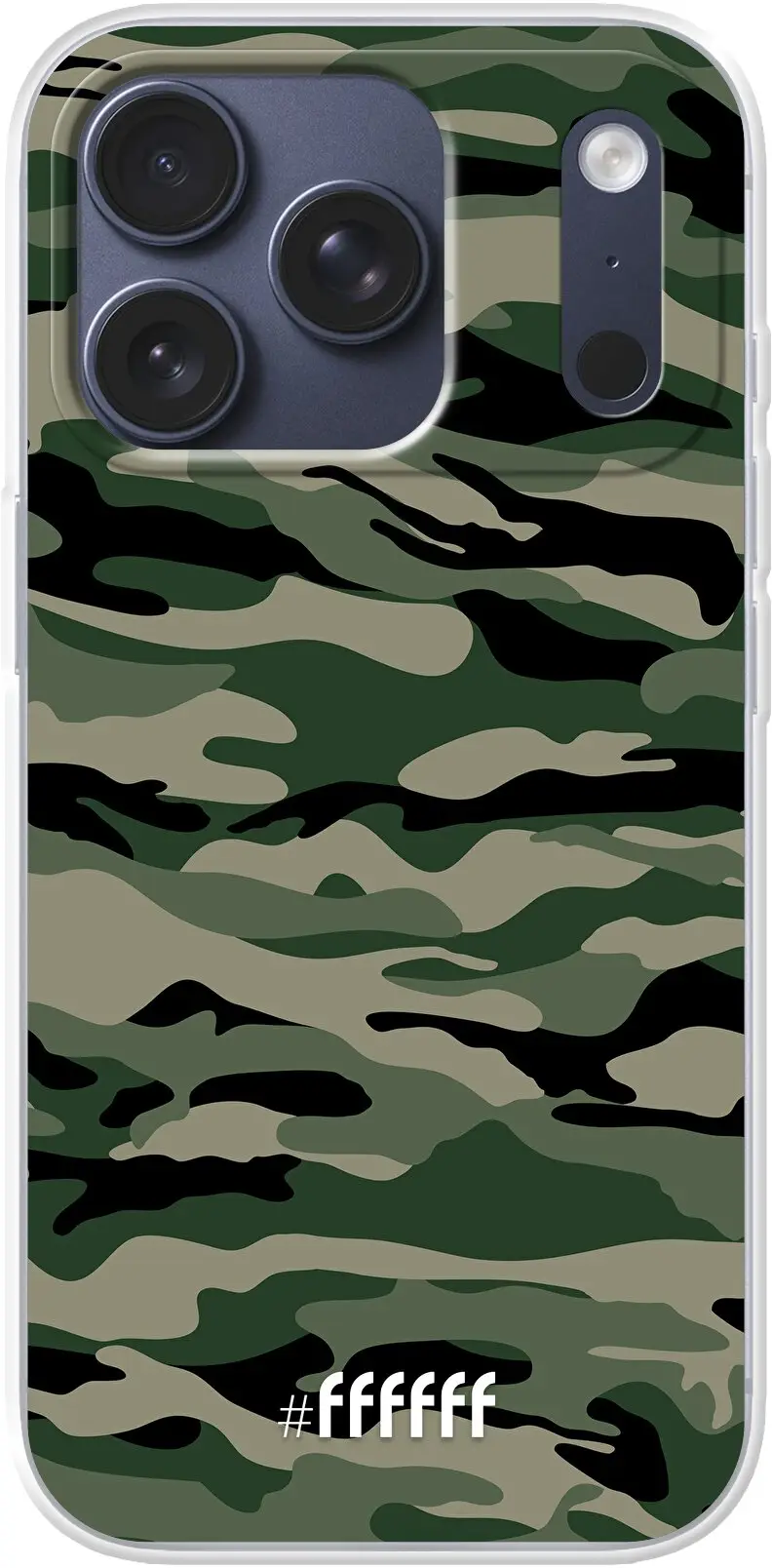 Woodland Camouflage iPhone 17 Pro