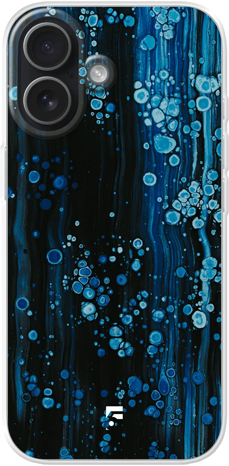 Bubbling Blues iPhone 17