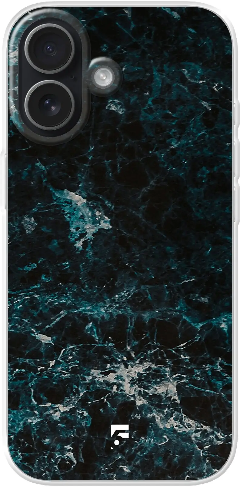 Dark Blue Marble iPhone 17