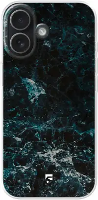 Dark Blue Marble iPhone 17
