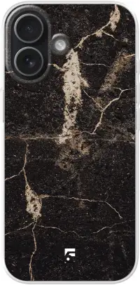 Dark Golden Marble iPhone 17