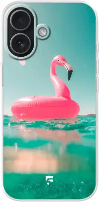 Flamingo Floaty iPhone 17