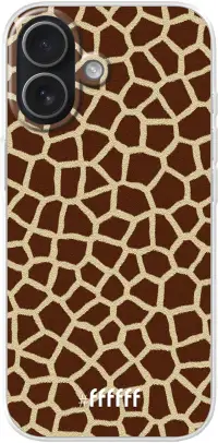 Giraffe Print iPhone 17