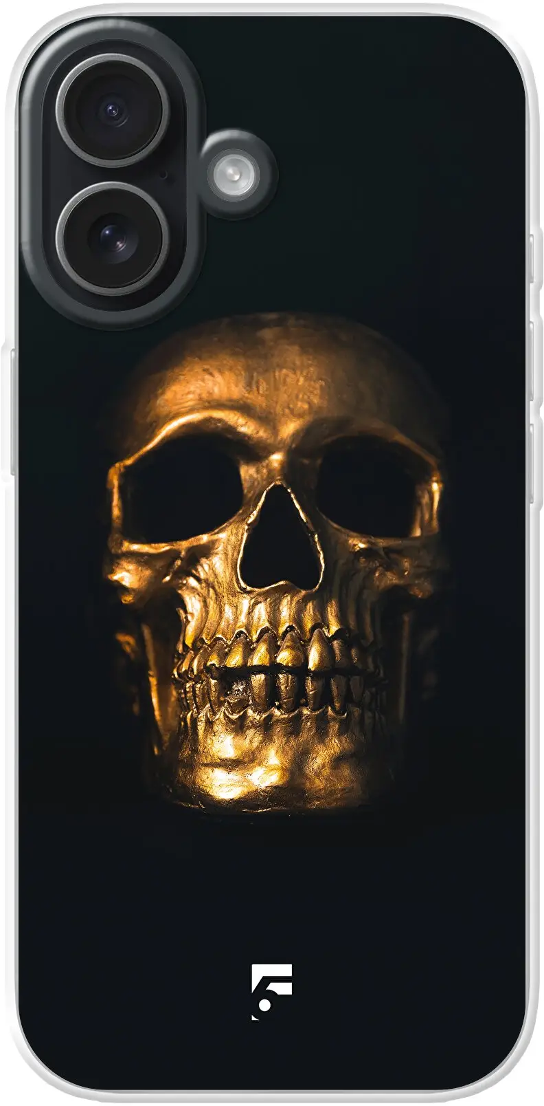 Gold Skull iPhone 17