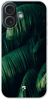 Palm Leaves Dark iPhone 17