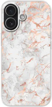 Peachy Marble iPhone 17