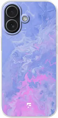 Purple and Pink Water iPhone 17