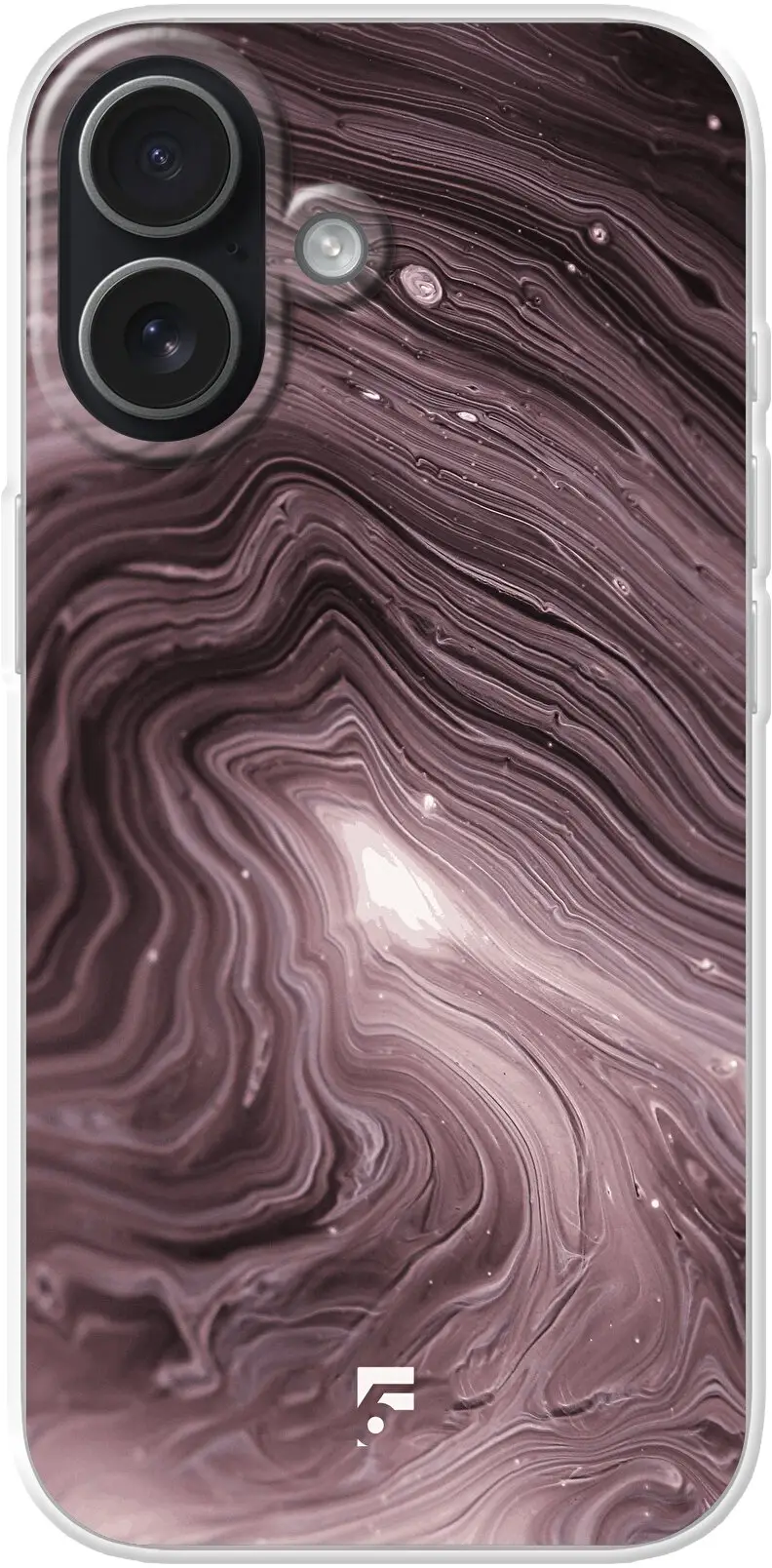 Purple Marble iPhone 17