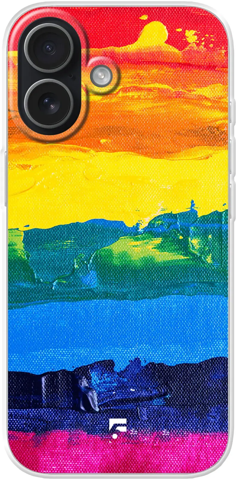 Rainbow Canvas iPhone 17