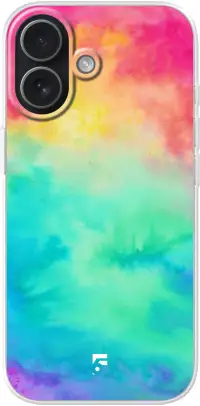 Rainbow Tie Dye iPhone 17