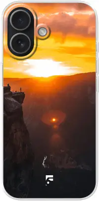 Rock Formation Sunset iPhone 17