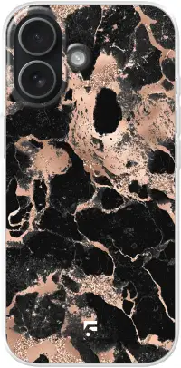 Rose Gold Marble iPhone 17