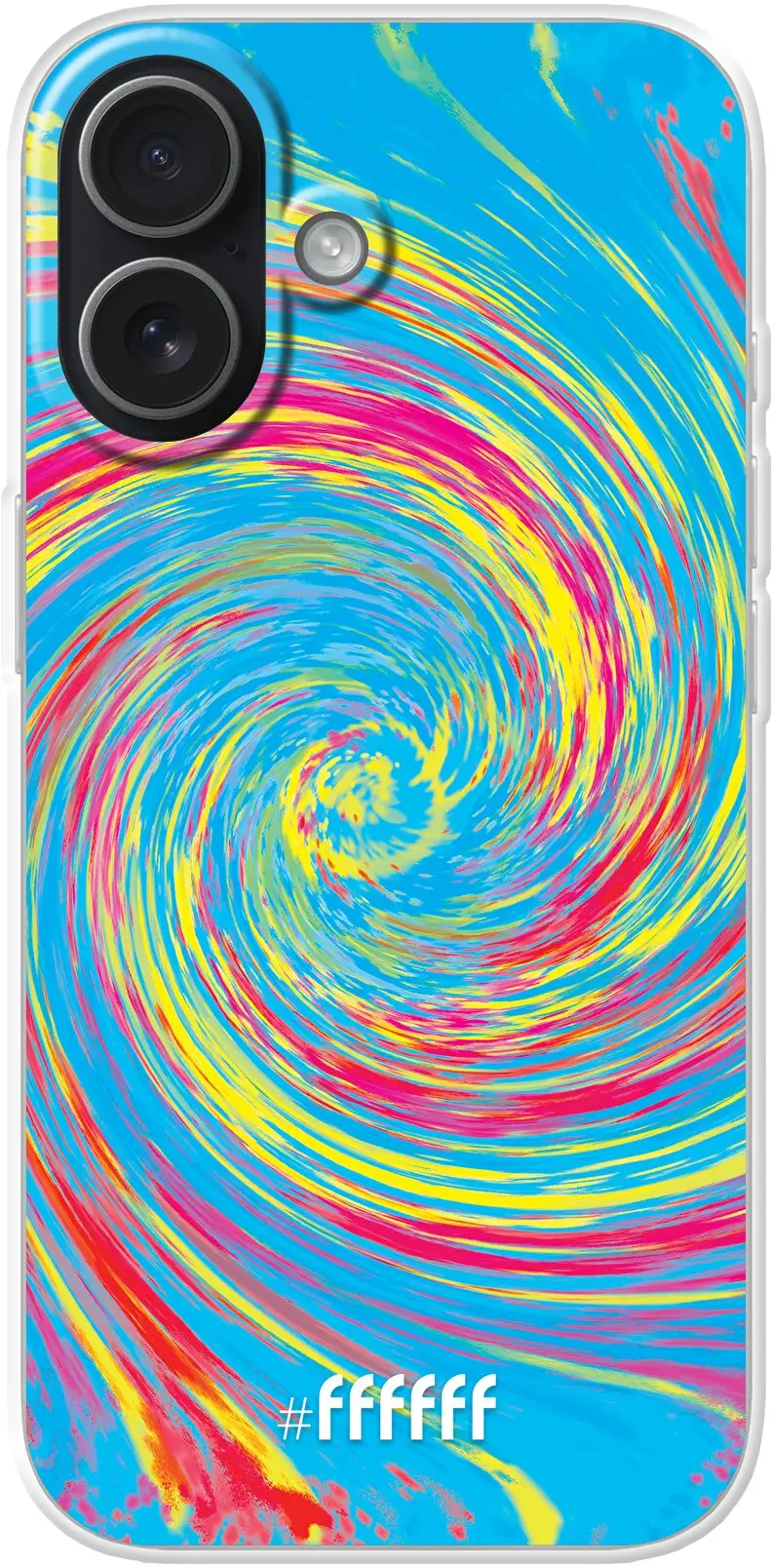 Swirl Tie Dye iPhone 17