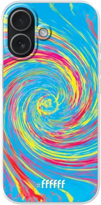 Swirl Tie Dye iPhone 17