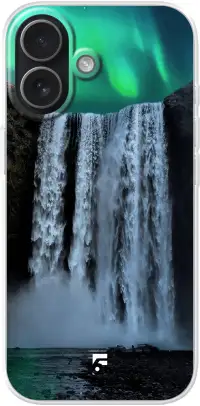Waterfall Polar Lights iPhone 17