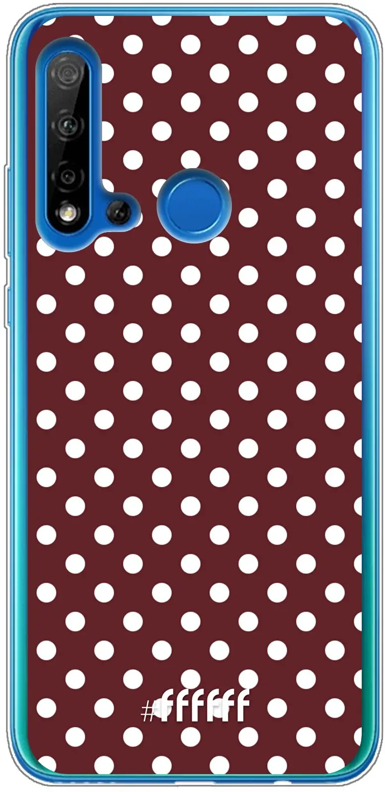 Burgundy Dots P20 Lite (2019)